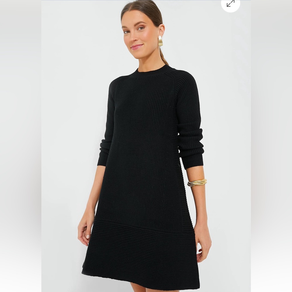 Tuckernuck Pomander Place Black Ainsley Dress Size Medium NWOT